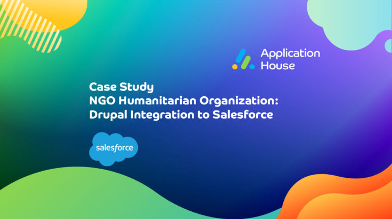 NGO Humanitarian Organization Drupal Integration to salesforce
